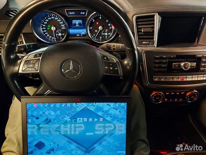 Отключение Мочевины AdBlue Mercedes GLE W166