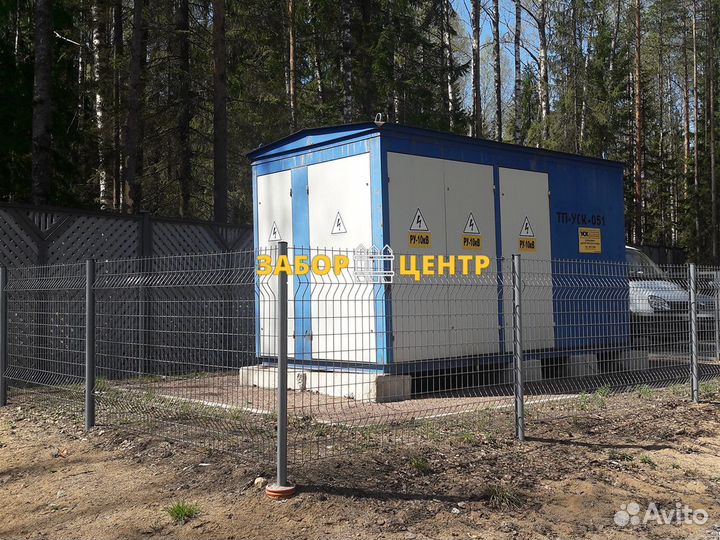 3D и 2D заборы из сварной сетки Гиттер, Аропаккузи