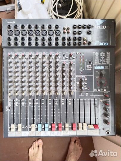 Микшерный пульт soundcraft spirit fx8