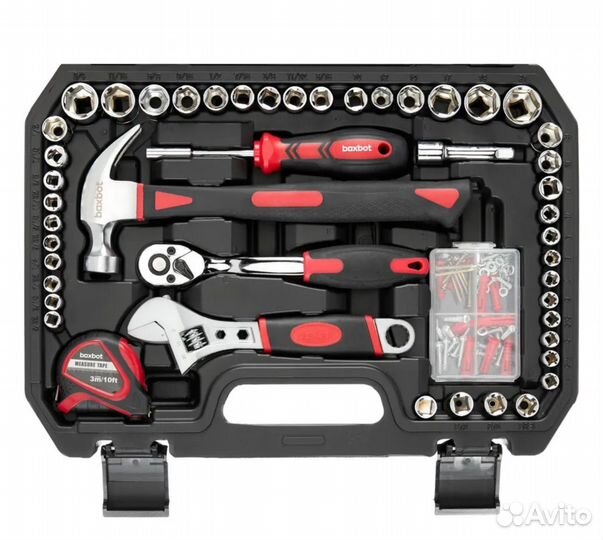 Подарок на 23 февраля, набор инструментов 148 шт