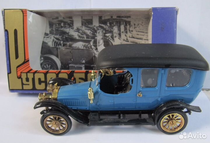 Руссо Балт Лимузин. Коробка 1987 г