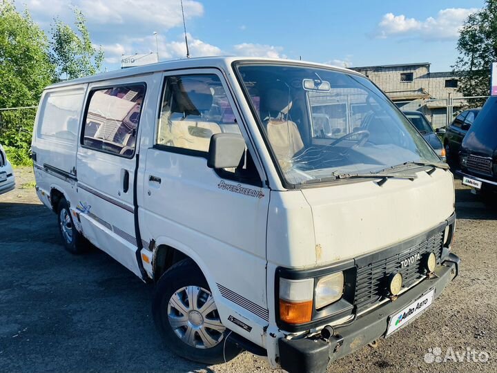 Toyota Hiace 2.2 МТ, 1989, 433 000 км