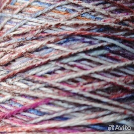 Пряжа для вязания шерсть с полиамидом сток Италия