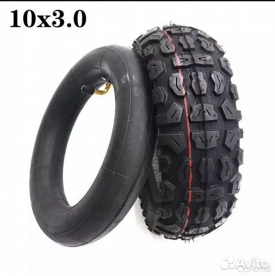 Комплект покрышка + камера Kugoo M4