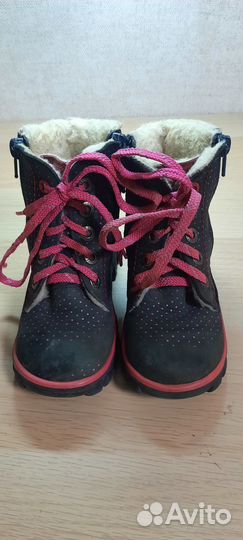 Ботинки зимние для девочки Котофей
