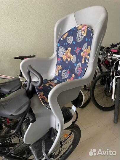 Детское велокресло на багажник