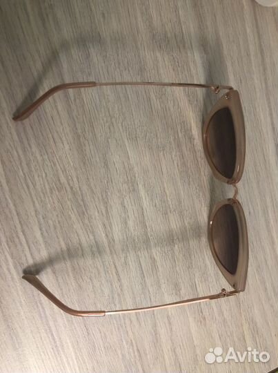 Очки розовые темные