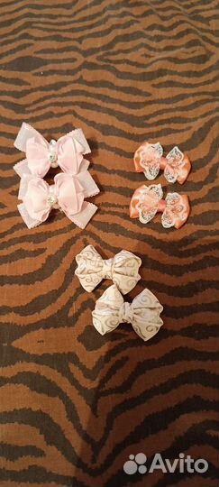 Набор бантиков-малышек на первые хвостики
