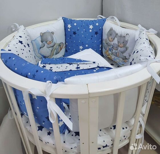 Бортики в кроватку