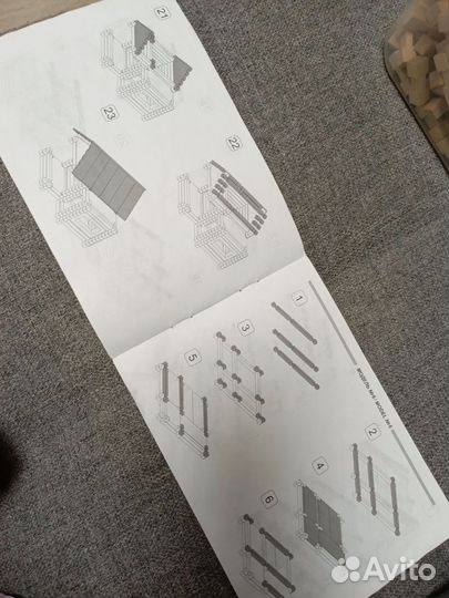 Конструктор деревянный