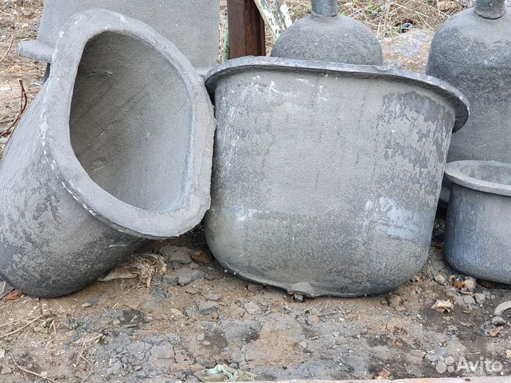 Тигель чугунный