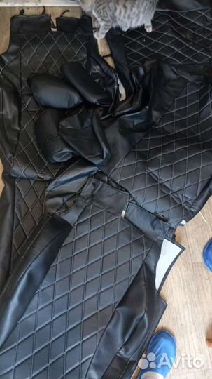 Автомобильные чехлы из экокожи На Хендэ solaris