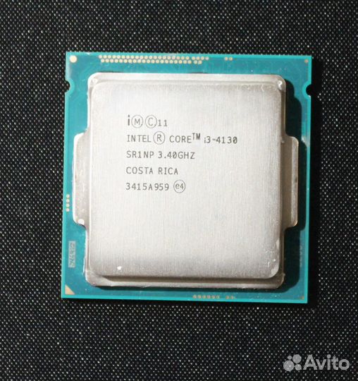 Процессор intel core i3 4130