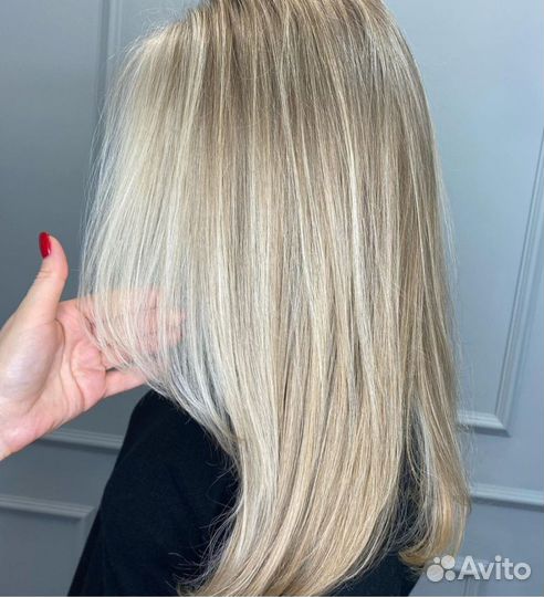 Сложное окрашивание волос (Airtouch балаяж шатуш)