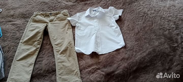 Рубашка и брюки на мальчика