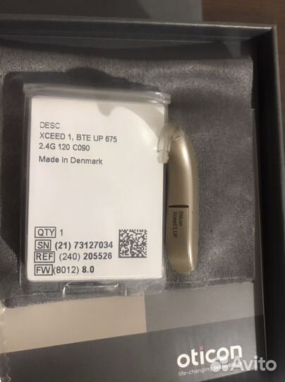 Слуховой аппарат Oticon xceed 1 BTE UP 675 2.4G