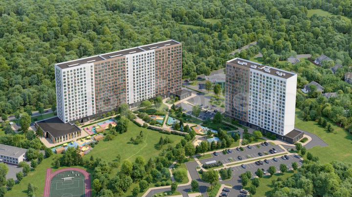 1-к. квартира, 22,1 м², 8/17 эт.