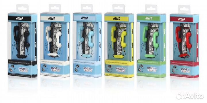 Гарнитура мобильная SmartBuy hello, белая (арт.SBH