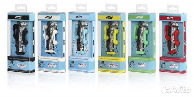 Гарнитура мобильная SmartBuy hello, белая (арт.SBH