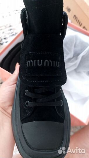 Ботинки женские miu miu