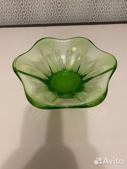 Конфетница,салатница,цветное стекло СССР