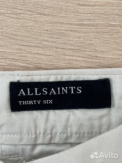 Укороченные чиносы, брюки AllSaints / 2 цвета