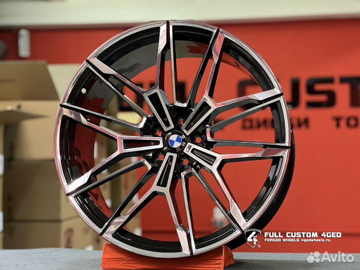 Кованые диски R22 BMW X5 X6 X7 разноширокие