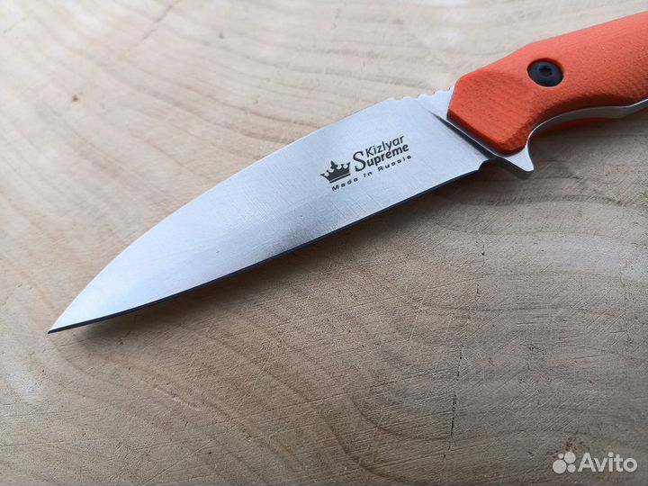 Нож Kizlyar Supreme Vran N690 SW G10-orgh KS