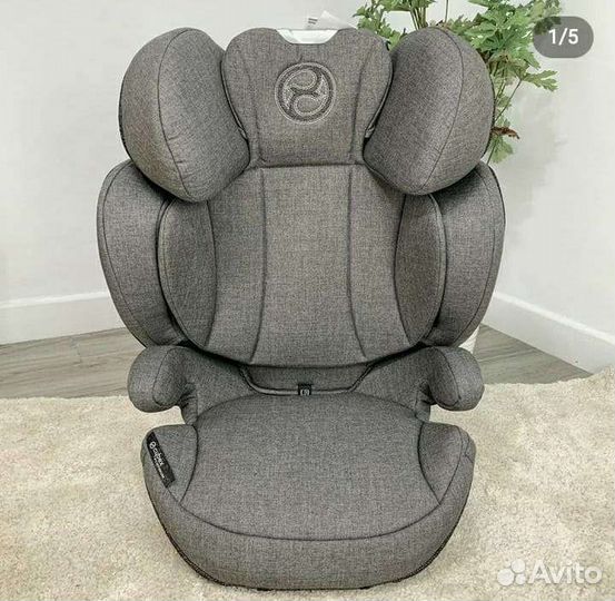 Автокресло cybex solution z i-fix plus soho grey