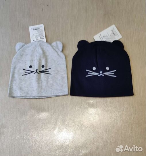 Детские весенние шапки