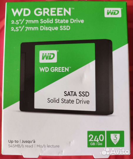 Жесткий диск для ноутбука новый