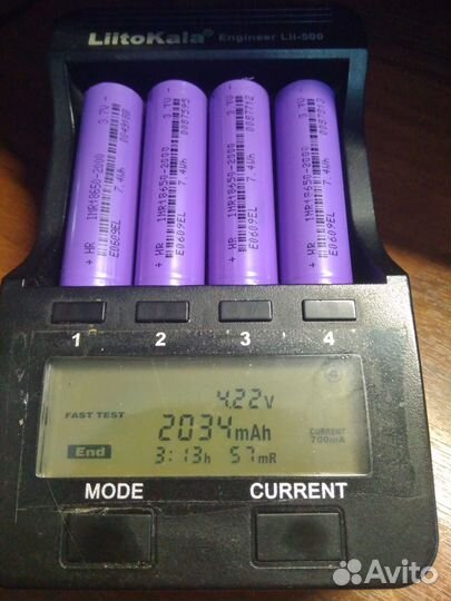 Аккумулятор 18650 HR IMR18650-2000 mAh