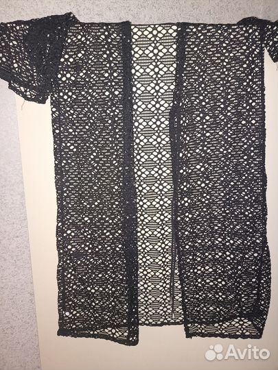 Туника пляжная вязаная