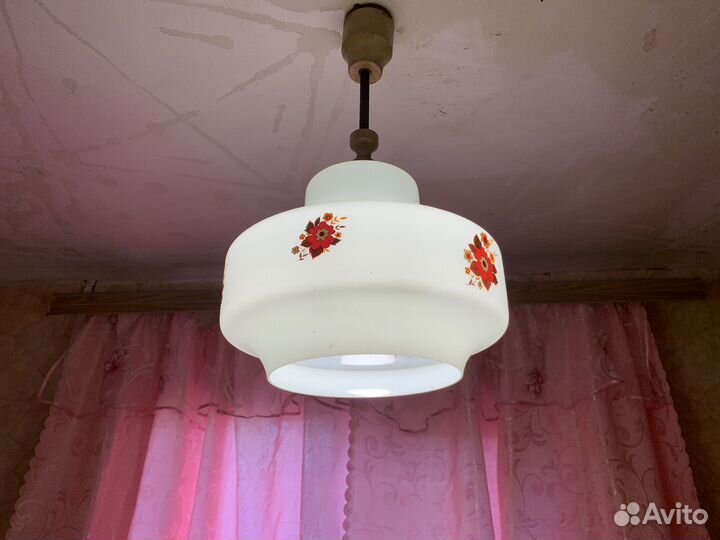 Люстра потолочная подвесная бу