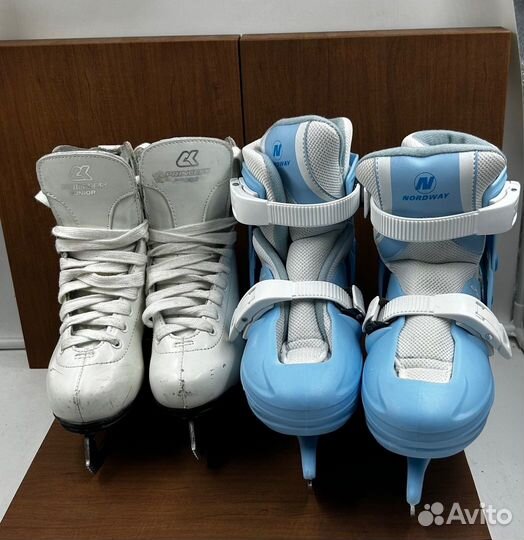 Б) Женские фигурные коньки