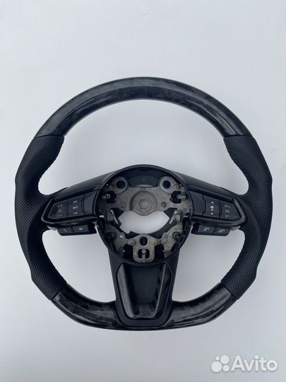 Карбоновый руль mazda