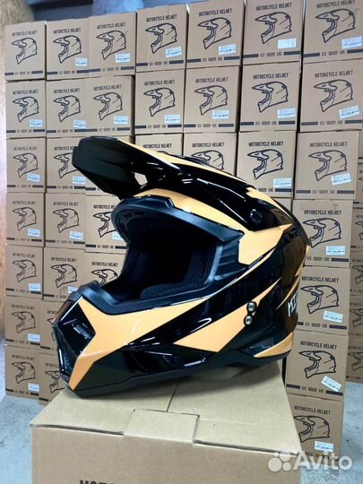 Шлем эндуро мотокросс