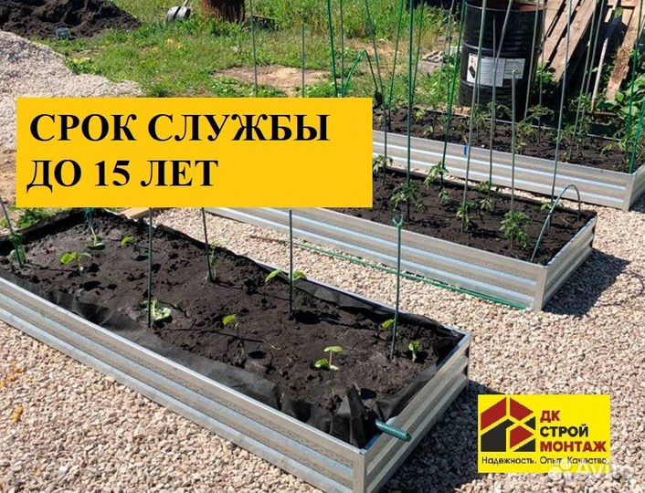 Оцинкованные грядки
