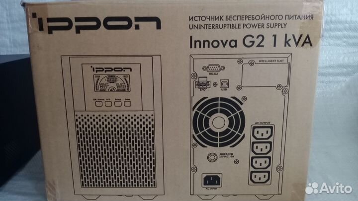 Ибп Ippon innova G2 1000