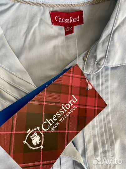 Блузка школьная с коротким рукавом