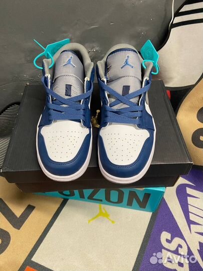 Nikе Air Jordаn 1 Low True Bluе Оригинал