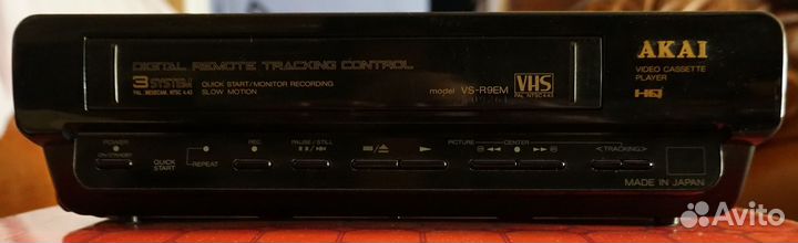 Пишущий Кассетный Видео Плейер Akai VS - R9EM