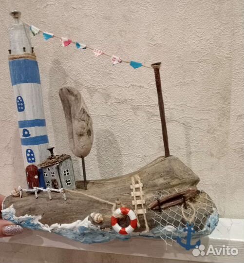 Дрифтвуд. Подарок. Ручная интерьерная работа