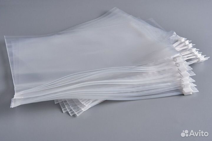 Пакет zip lock с бегунком