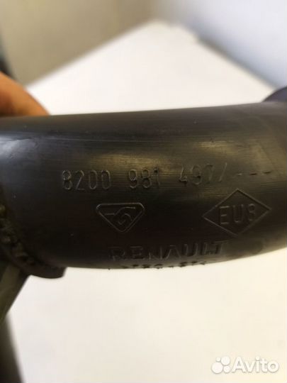 Патрубок интеркулера рено сценик 3 меган 3 к9к