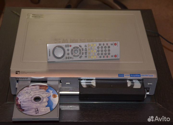 DVD-VHS-FM Комбо Samsung DVD-CM350 HI-FI