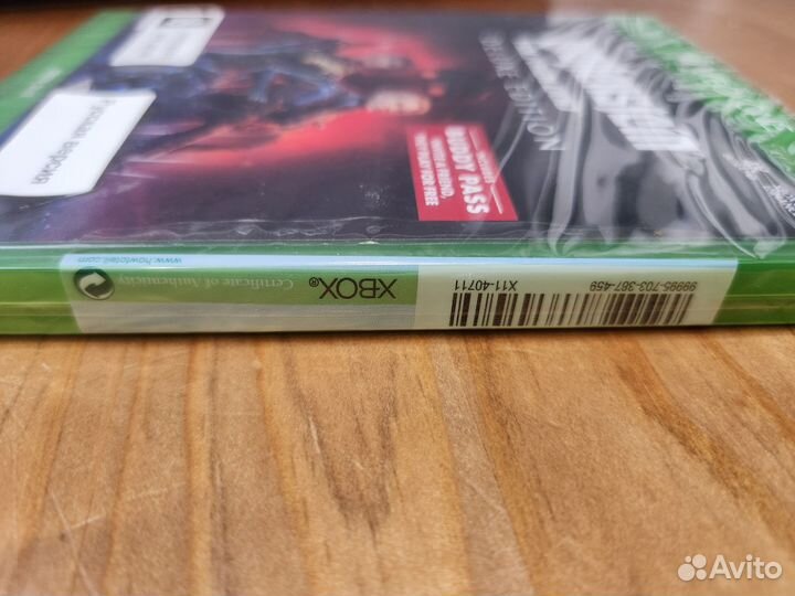 Диск Wolfenstein Xbox One - Новый