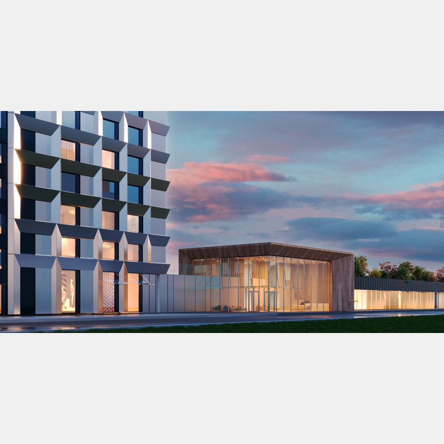 1-к. квартира, 40,1 м², 6/17 эт.
