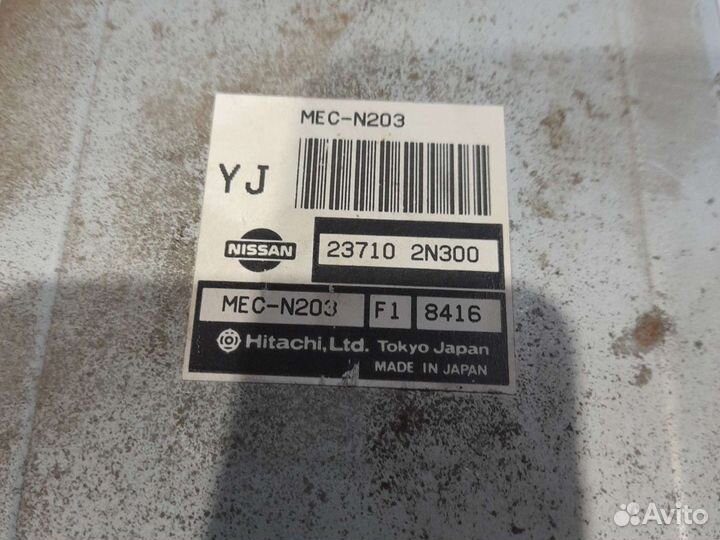 Эбу/мозги на Ниссан Альмера n15