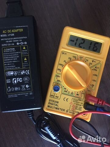 Блок питания 12v 6A